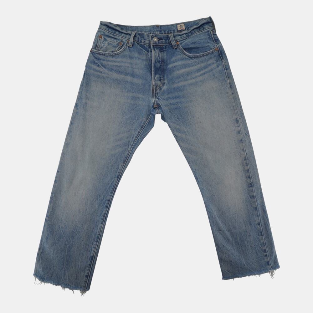 Levi’s 501 White Oak Cone Denim Jeans Light Wash Button Fly W30 L32
